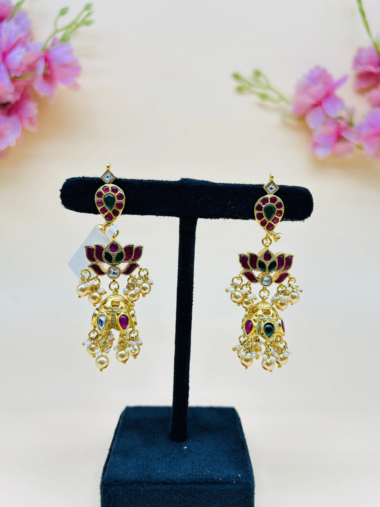 KUNDAN EARINGS