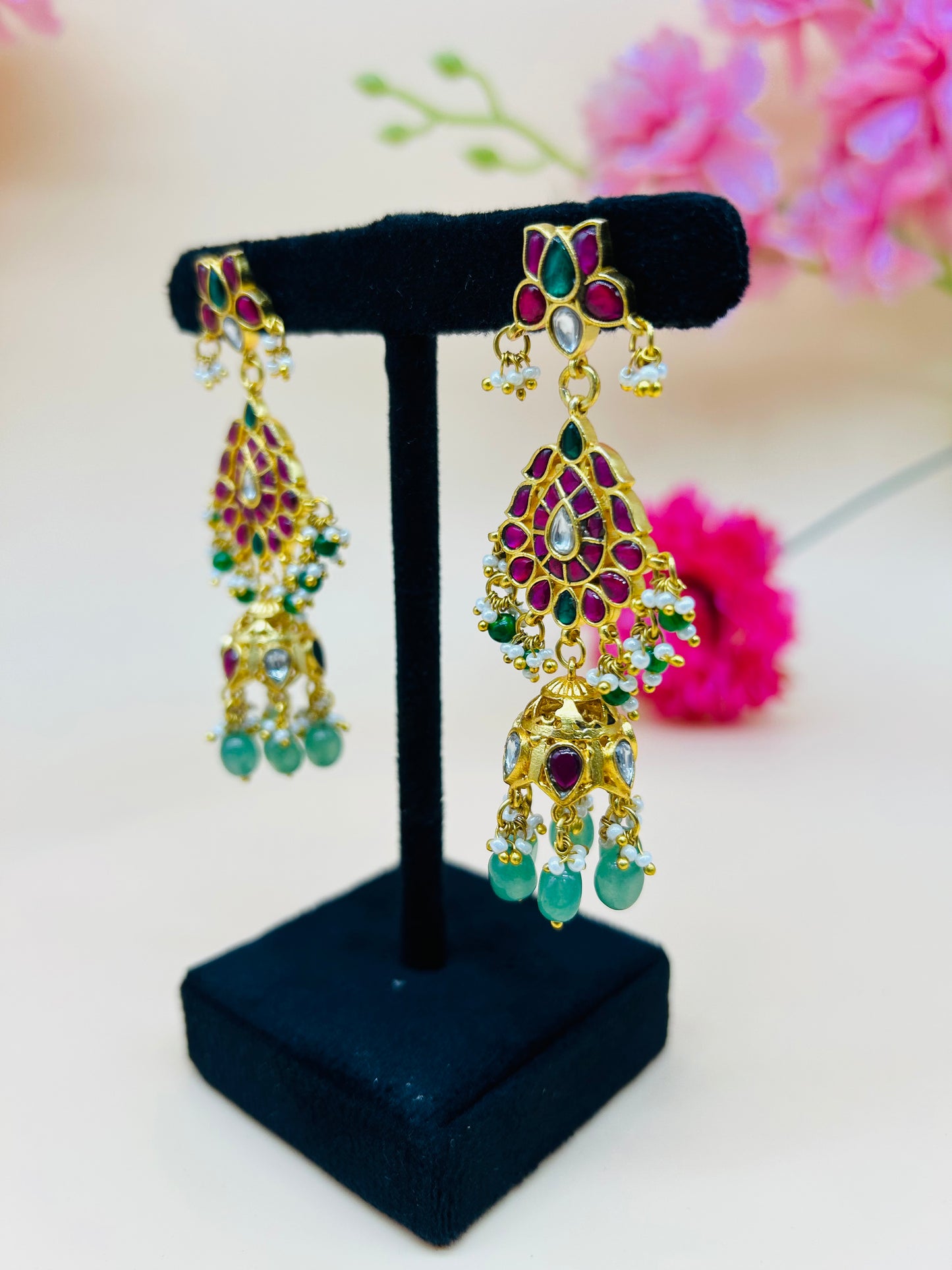 JADAU KUNDAN JHUMKAS