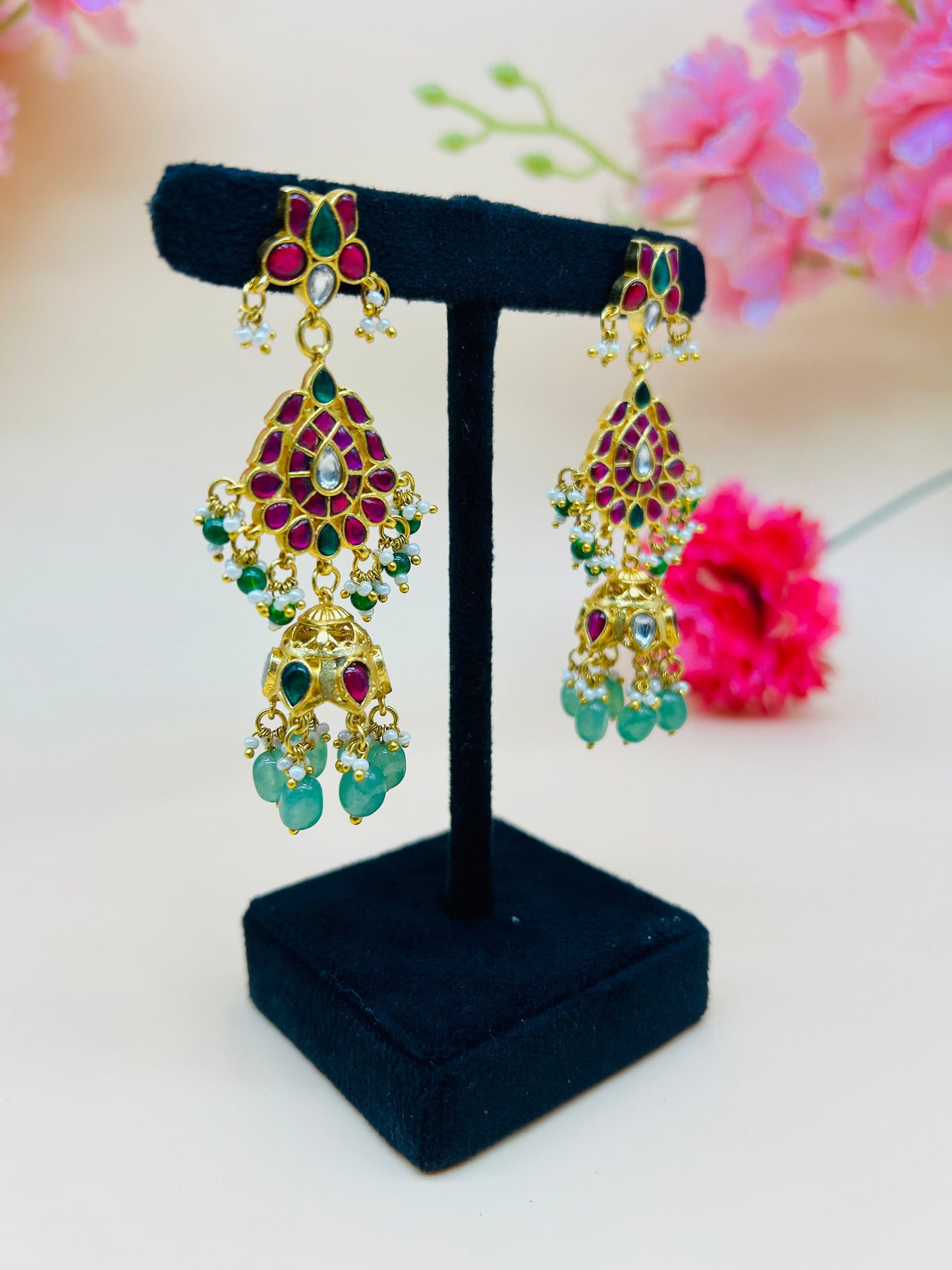 JADAU KUNDAN JHUMKAS
