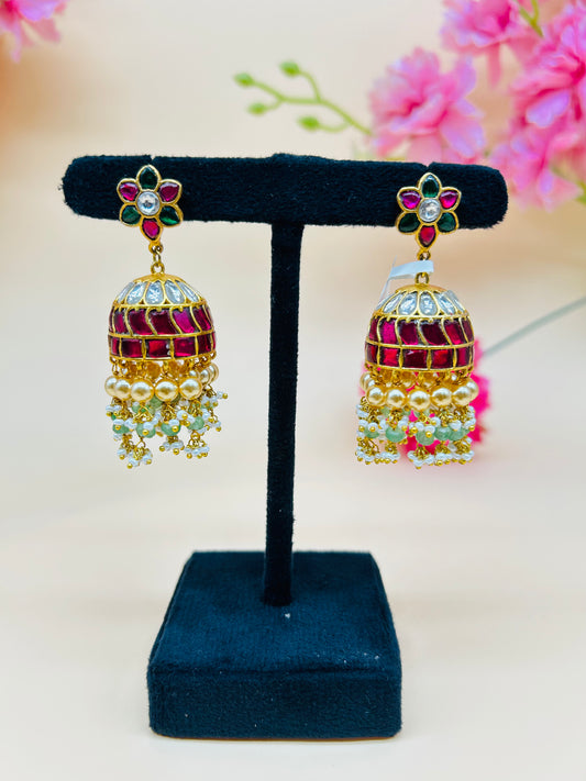JADAU KUNDAN JHUMKAS
