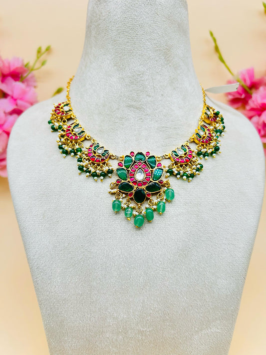 JADAU KUNDAN HEAVY NECKLACE