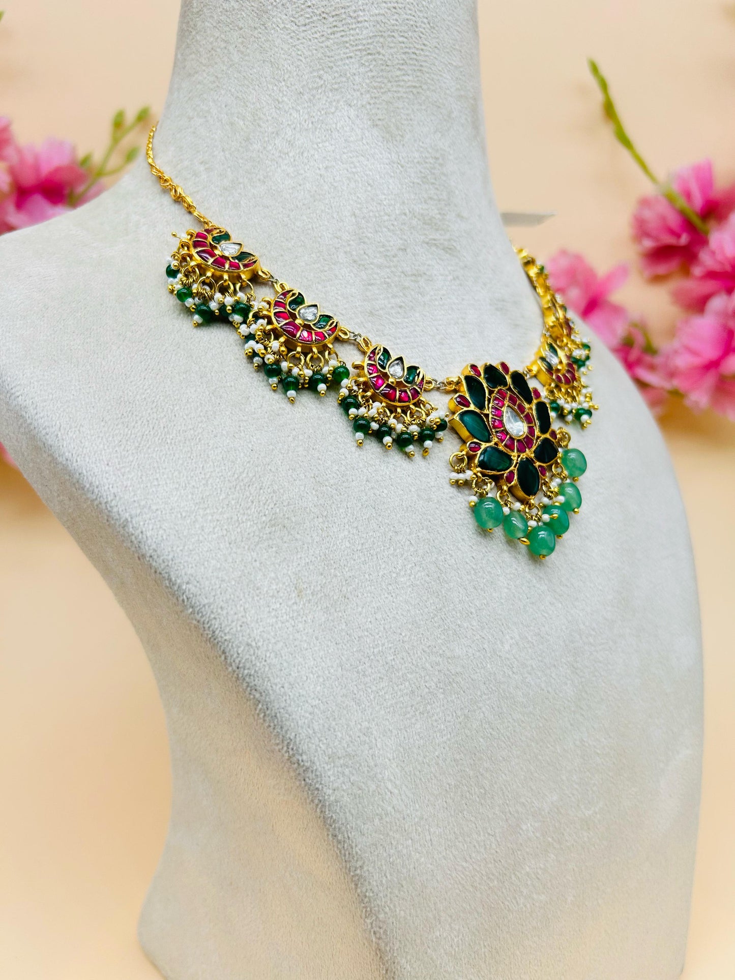 JADAU KUNDAN HEAVY NECKLACE