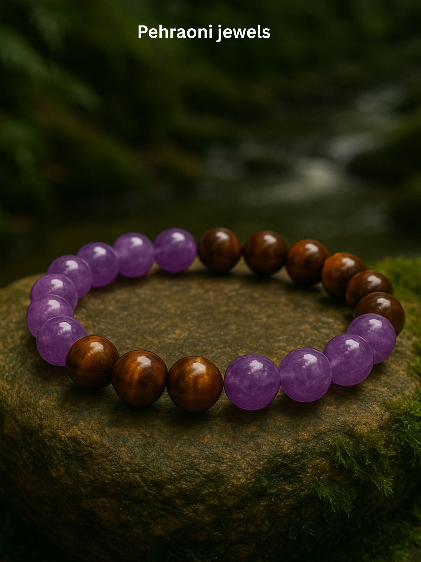 Amethyst Tiger Eye Bracelet