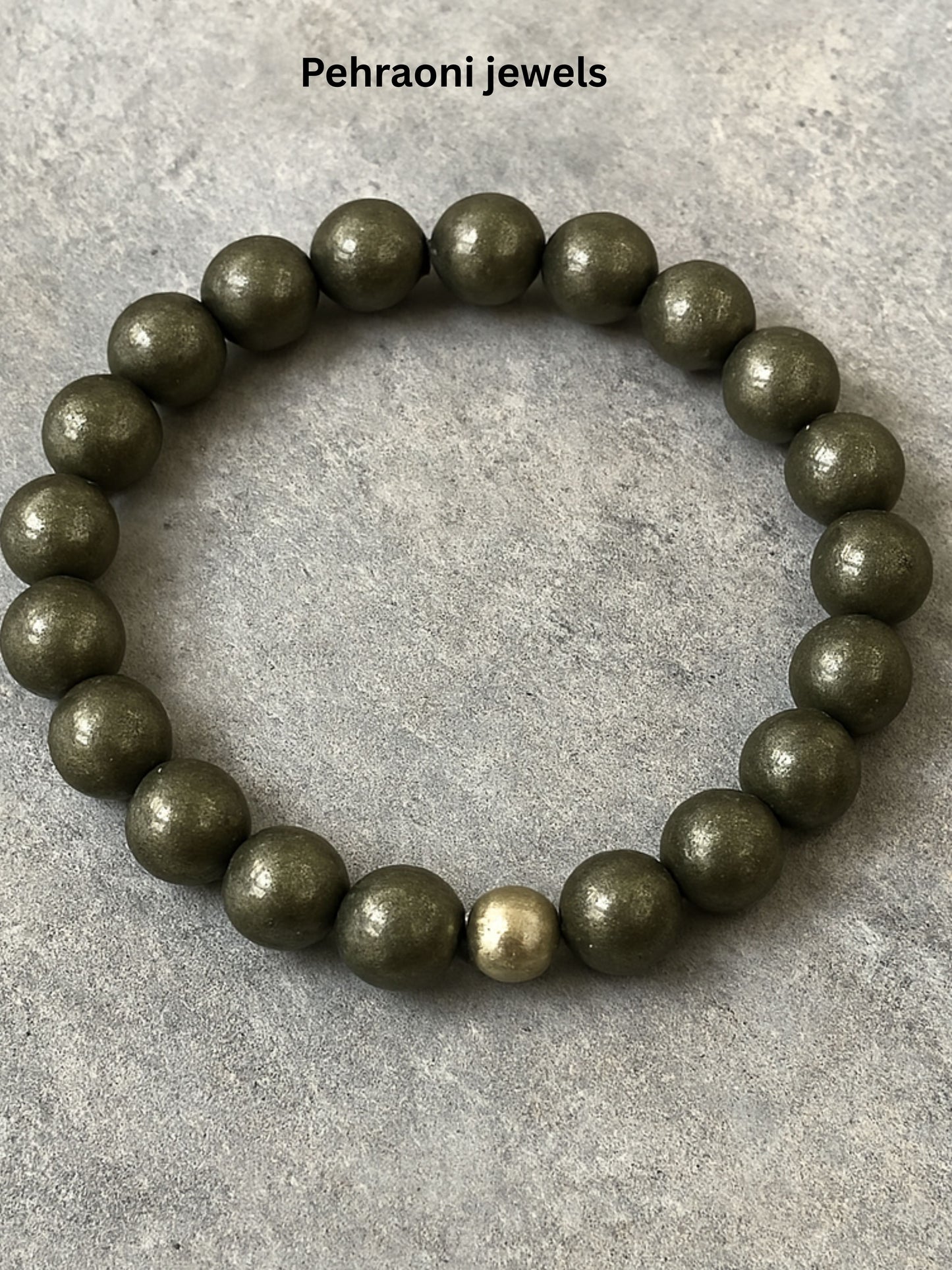 Natural Pyrite Bracelet