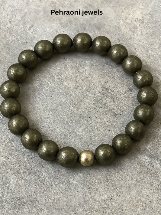 Natural Pyrite Bracelet